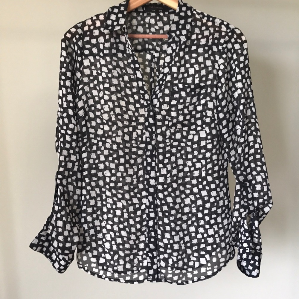 The Limited Sheer Blouse